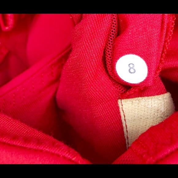 LULULEMON Run Catch Me Tank Top 8 Red Yoga Gym - Picture 8 of 8
